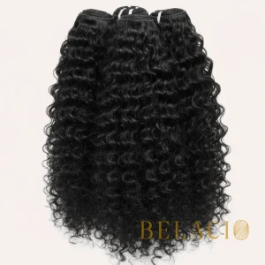 Belacio Curly Weft Hair - Double Drawn 1B