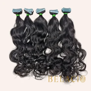 Belacio Natural Wave Tape-In Hair - 1B