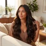 Belacio Soft Wavy Weft Hair – Double Drawn 1B-5