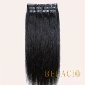 Belacio Straight Tape-In Hair - 1B(3)