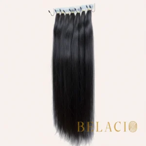 Belacio Straight Tape-In Hair - 1B
