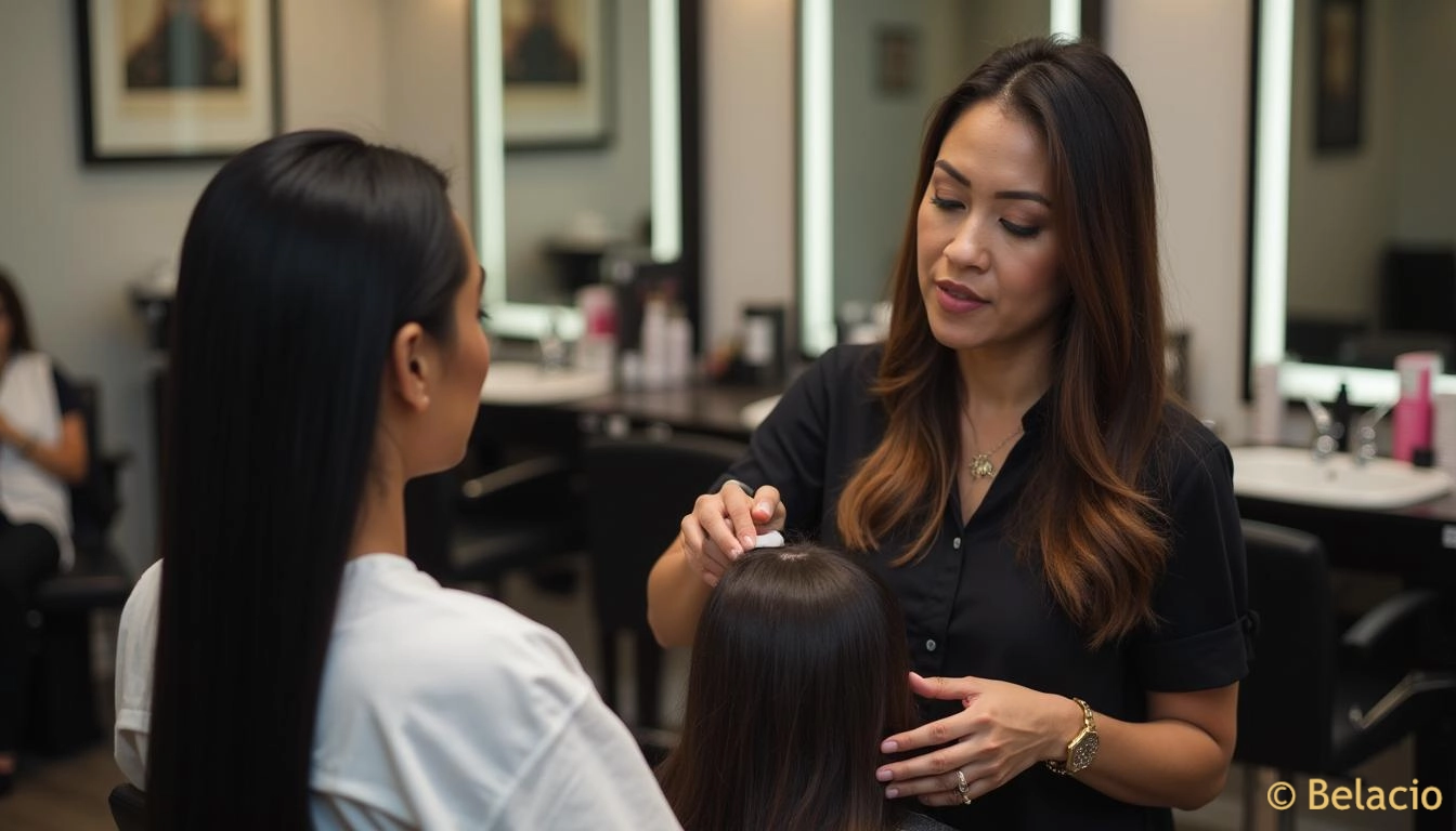 Consulta salon profesional entrenamiento técnicas instalación extensiones errores vs métodos correctos