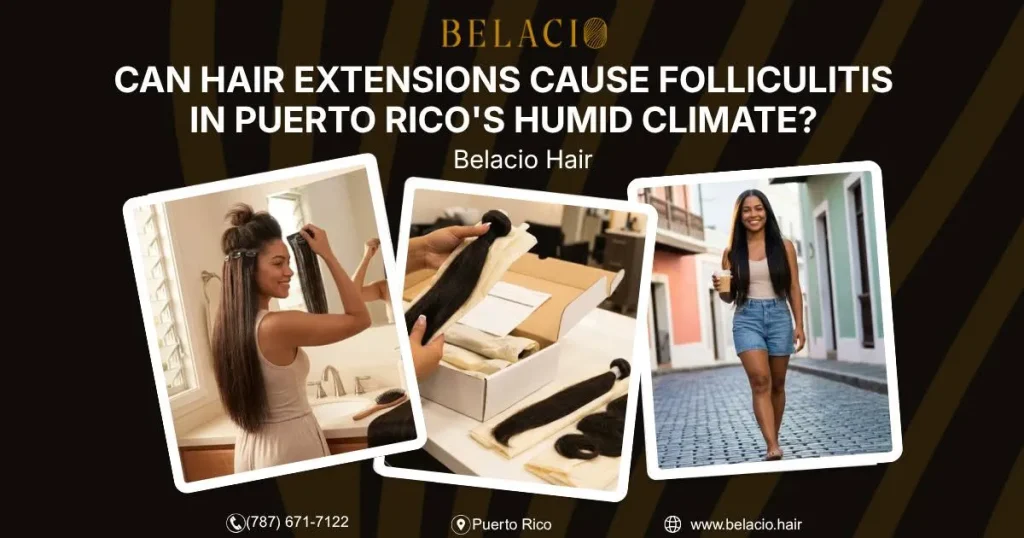 Hair extensions and folliculitis risks in Puerto Rico’s humid climate
